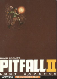 Pitfall II Arcade Colecovision US box art